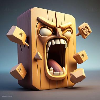 3D model Cartoon Network Battle Crashers game (STL)